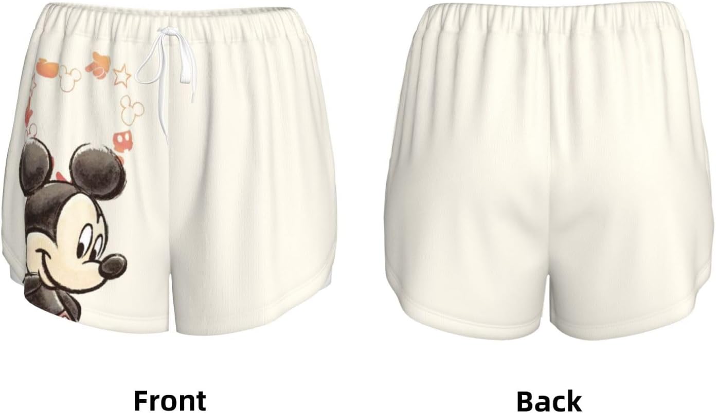 Disney Sport ミッキーマウス柄ショートパンツ 日本製マンシングウェア Disney Sport ミッキーマウス柄ショートパンツ 日本製マンシング